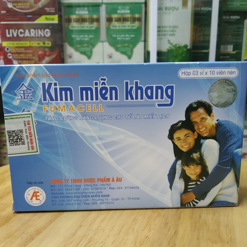 Kim Miễn Khang hộp 3 vỉ x 10 viên nén