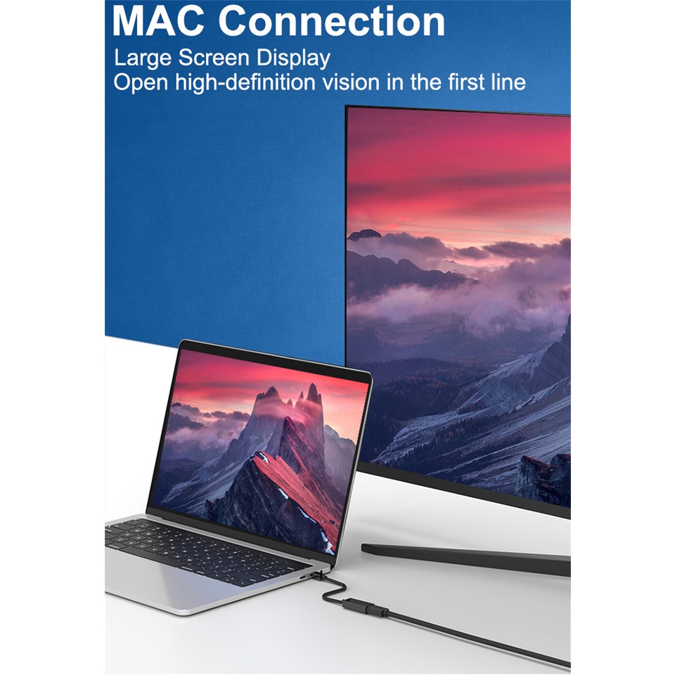 Dây Cáp Chuyển Đổi Mini Displayport Sang HDMI 4K Cho Laptop Táo