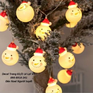 Đèn người tuyết Noel