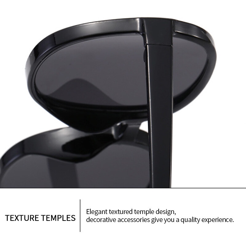 Kính Mát Gọng Tròn Oversize Thời Trang Cho Nữ