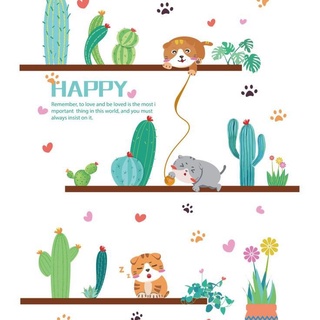 Decal dán tường tranh dán tường sk7190 Zooyoo
