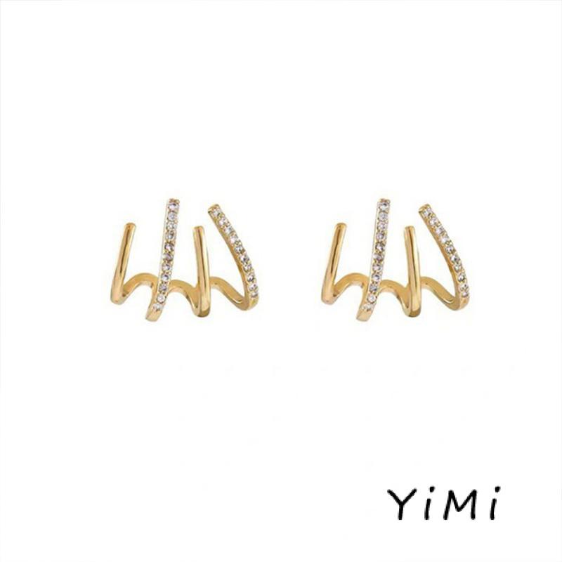 Hoa tai kim loại kim cương hình học