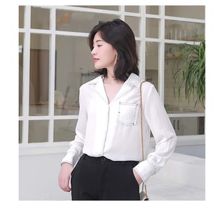 Áo sơ mi viền chỉ - a1038