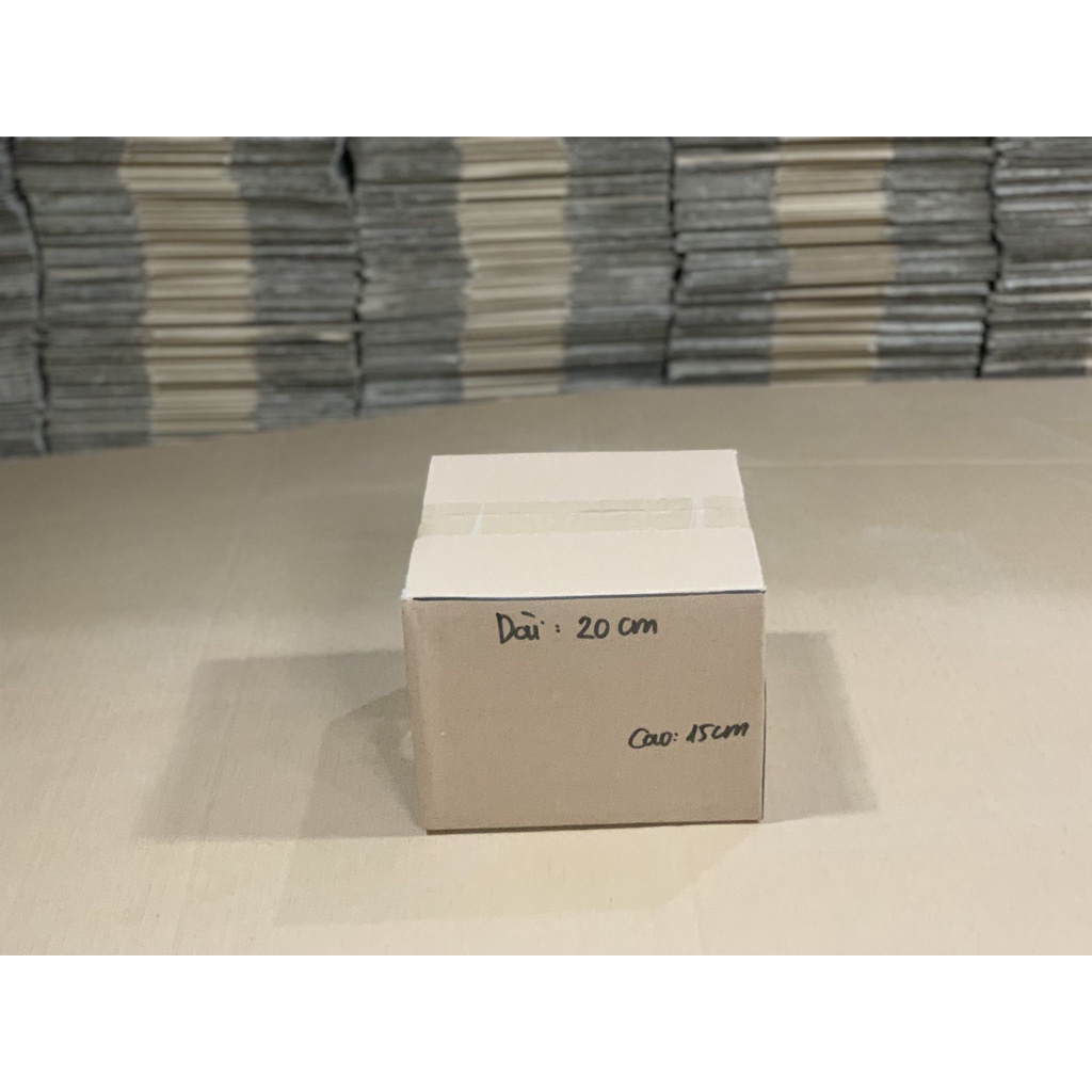 [FREESHIP]Combo 20 Hộp Carton 20X20X15 Giá Rẻ Đóng Hàng Mỹ Phẩm Sữa Rửa Mặt,Đồ chơi,Giày Dép,Quần Áo,Dược Phẩm Hà Nội