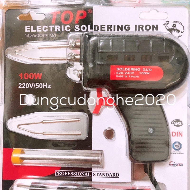 Mỏ Hàn Chì Dạng Súng 100W Top Chính Hãng