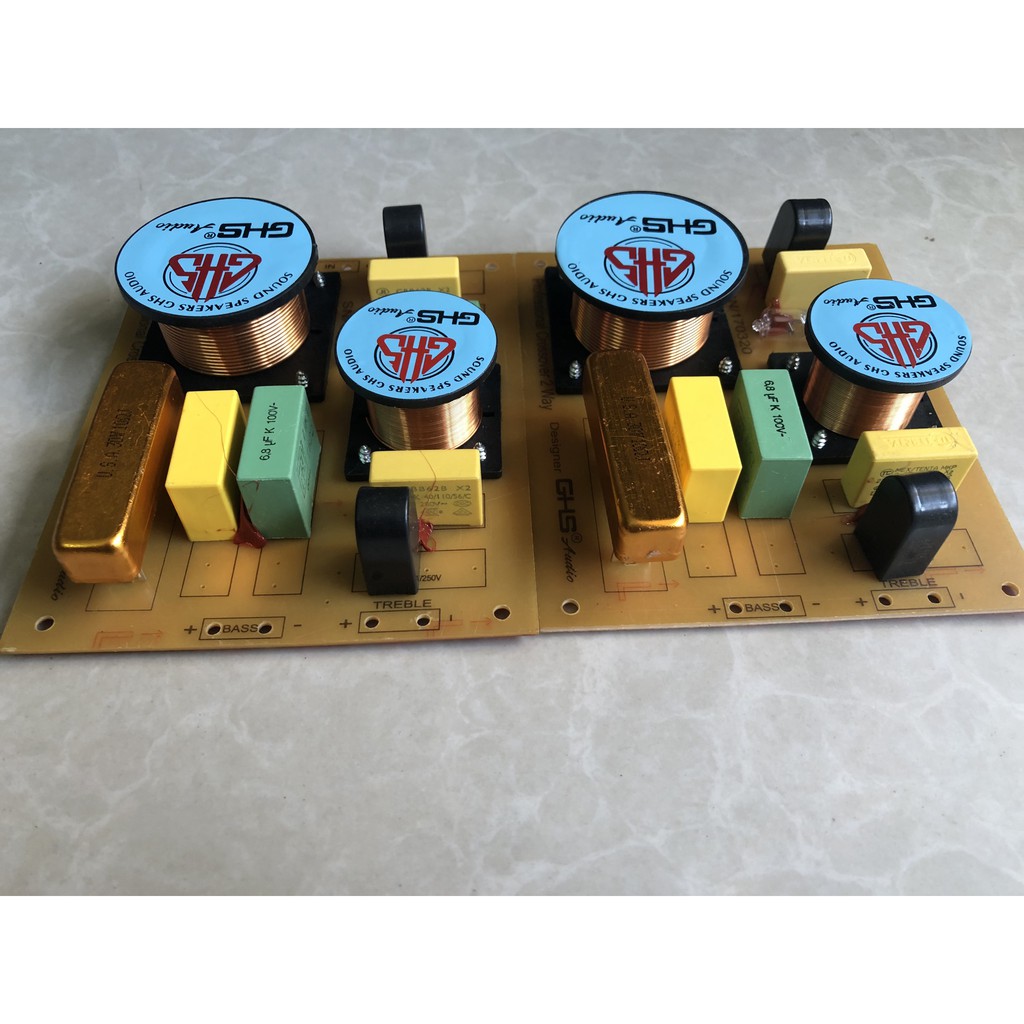 Phân tần loa GHS 1 bass 1 treble cao cấp G-201