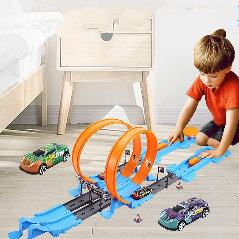 Đồ chơi bộ đua xe tốc độ , đường đua xe F1 siêu tốc