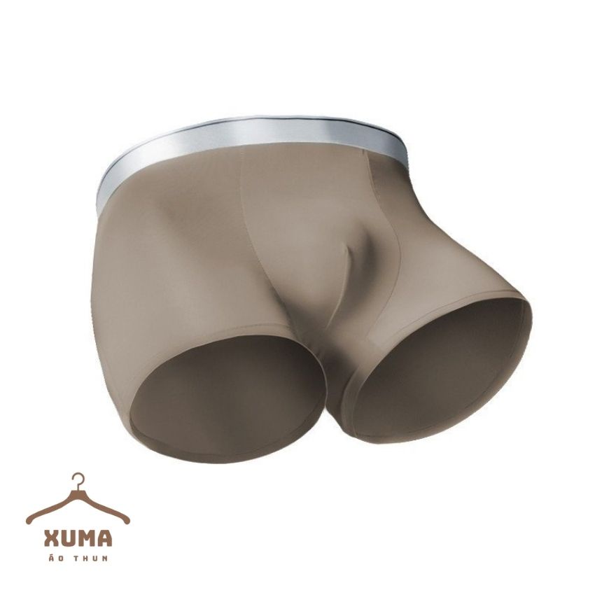 [Free Ship] COMBO 4 Quần sịp quần lót nam trơn thun lạnh cao cấp hàng hiệu viền cạp xuma (Mẫu trơn)