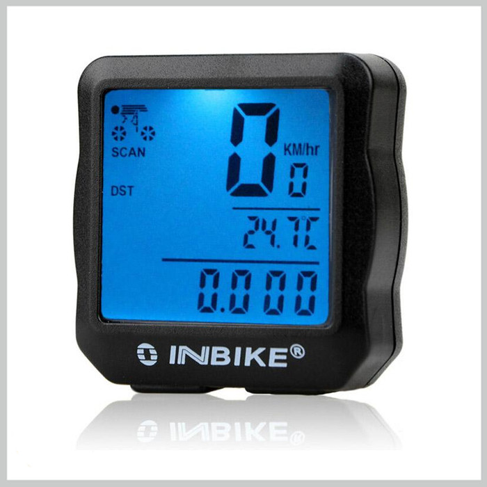 Inbike Đồng Hồ Đo Tốc Độ Màn Hình Lcd 14 Chức Năng Cho Xe Đạp