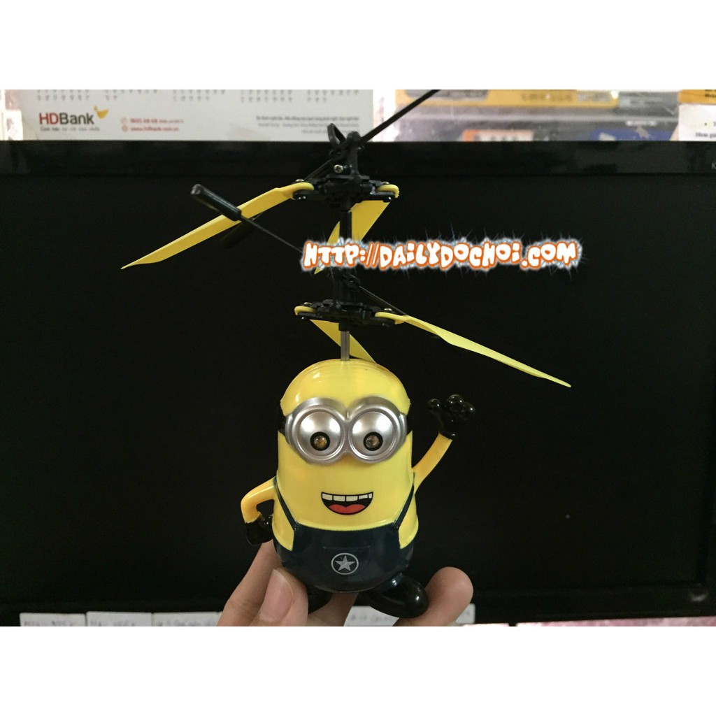 dochoi.vn Máy bay cảm ứng hình minion siêu dễ thương Hàng mới 100%