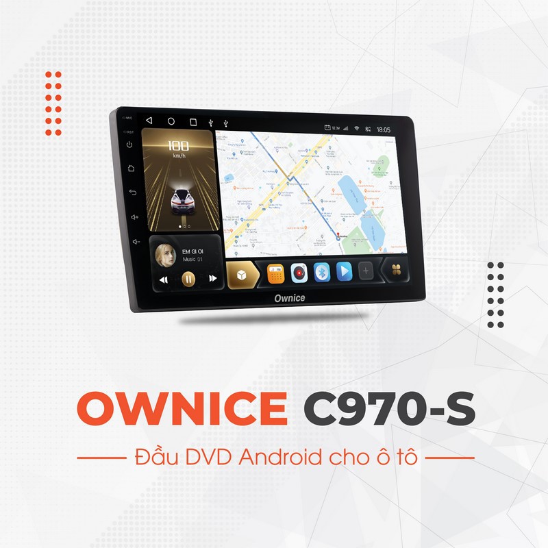 Đầu DVD Android Ô Tô Ownice C970-S [3GB/32GB]