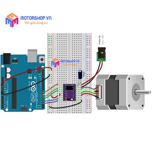 MTS Module Mạch Điều Khiển Động Cơ Bước Máy In 3D DRV8825