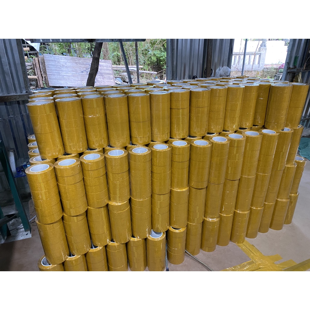 Băng dính cuộn 0,4 kg đóng hàng giá rẻ - băng keo 2,4kg/cây Hà Nội - HÀNG CHẤT LƯỢNG