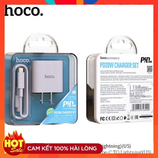 Bộ Sạc Nhanh iphon 20W PD .Chính Hãng Hoco C76 (Bảo Hành 1 Năm) .PKGS6666