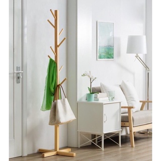 Cây treo quần áo, cây treo đồ dáng đứng, gỗ thông tự nhiên 100%. Chắc chắn, tiện dụng