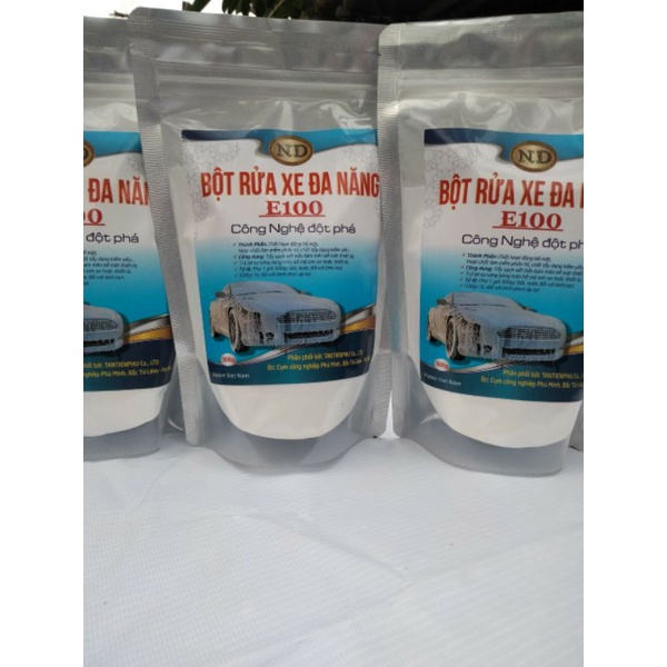Bột rửa xe đa năng E100 gói 500g