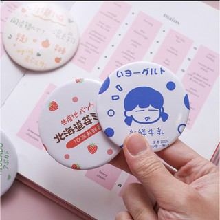 Gương mini 1 mặt mẫu kute