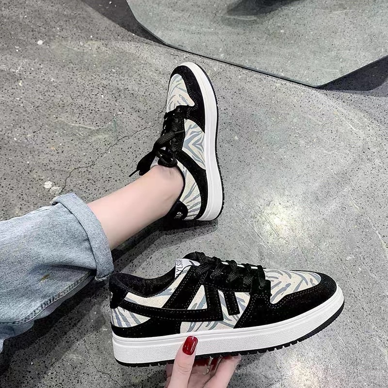 Giày thể thao nam nữ độn đế Hàn Quốc Ulzzang/Giày Sneaker full box giá rẻ cổ thấp JD1 Panda Low Pari