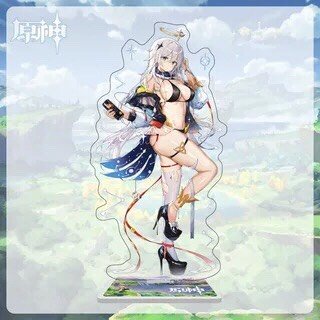 Mô hình Standee GENSHIN IMPACT GIRLS nhân vật nữ game mica acrylic anime chibi xinh xắn