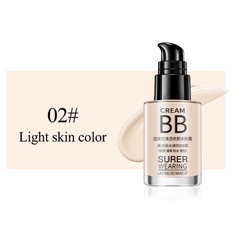 Kem nền che khuyết điểm BB Cream SURER SUARING Lameila kem nền bật tone | BigBuy360 - bigbuy360.vn