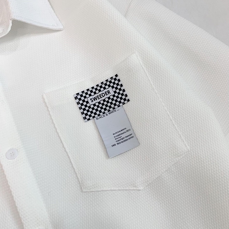 Áo Sơ Mi Tay Ngắn MIN Form Rộng Phong Cách Ulzzang - 84unisex