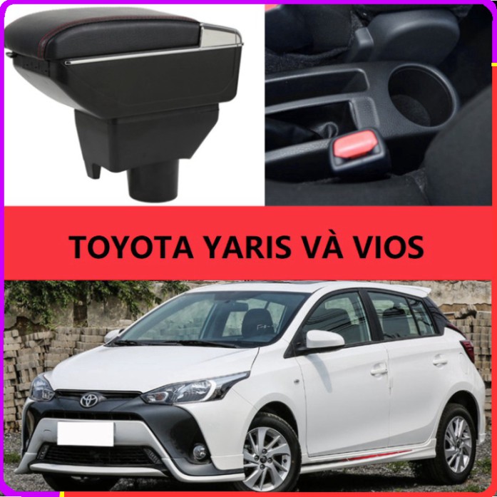 Sản Phẩm Hộp tỳ tay ô tô Toyota Yaris và Vios 2014-2019