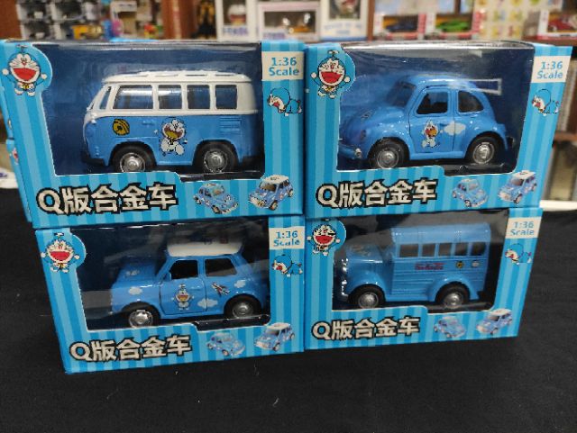 Doraemon Mô Hình Xe Hợp Kim Có Đèn