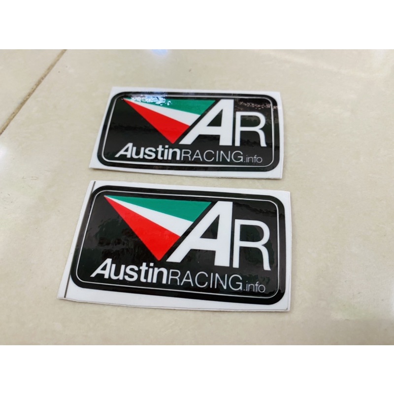 1 cặp logo AR decal giấy