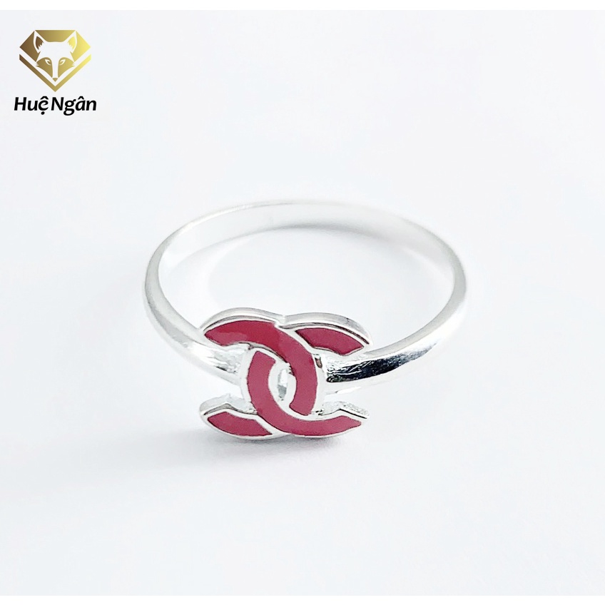 Nhẫn bạc Ý 925 Huệ Ngân -Chenel TJ039