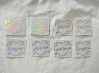 [HÀNG OFFICIAL] STICKER HOLOGRAM TIM Dán Bomb
