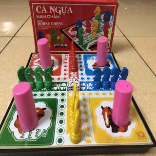 Bộ Cờ Cá Ngựa Nam Châm