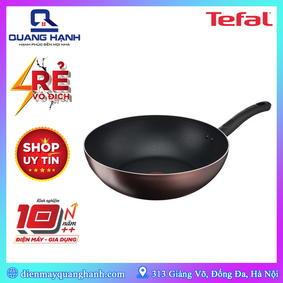 [Hàng chính hãng, Thương hiệu Pháp] Chảo sâu lòng Tefal Day By Day G1437705 26cm