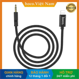 [Hoco Việt Nam] Cáp chuyển audio AUX HOCO UPA13 cho iPhone Lightning to jack 3.5 mm (đầu dương) - hàng chính hãng