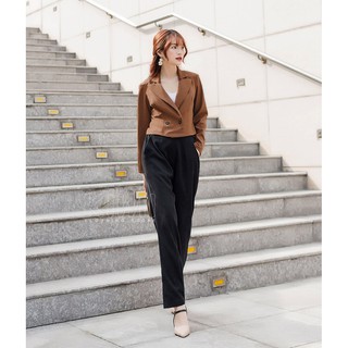 Áo vest lửng 2 nút Kims - av20004