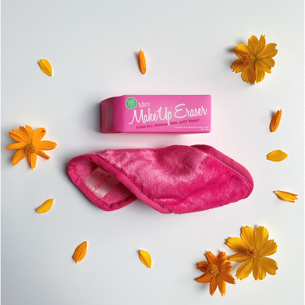 The Original Makeup Eraser ✨ Khăn tẩy trang siêu xịn - Mini Pink (kích thước khoảng 20cm x 8cm)