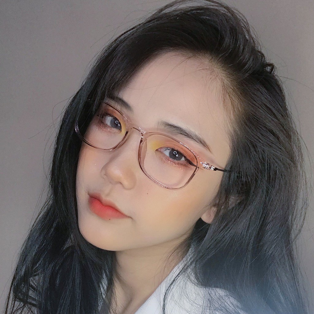 Gọng kính cận nam nữ Lilyeywear nhựa dẻo, mắt tròn vuông, nhiều màu - 8092 | BigBuy360 - bigbuy360.vn