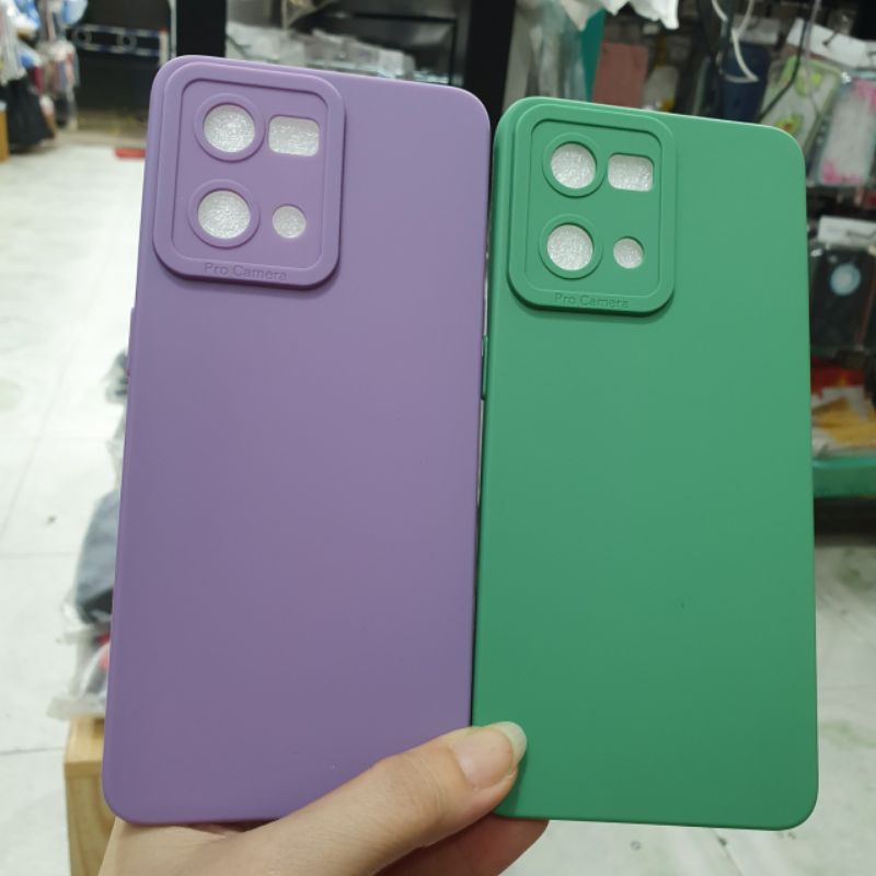 Ốp lưng Oppo Reno 7 4G / Reno 8 4G dẻo màu có bảo vệ camera