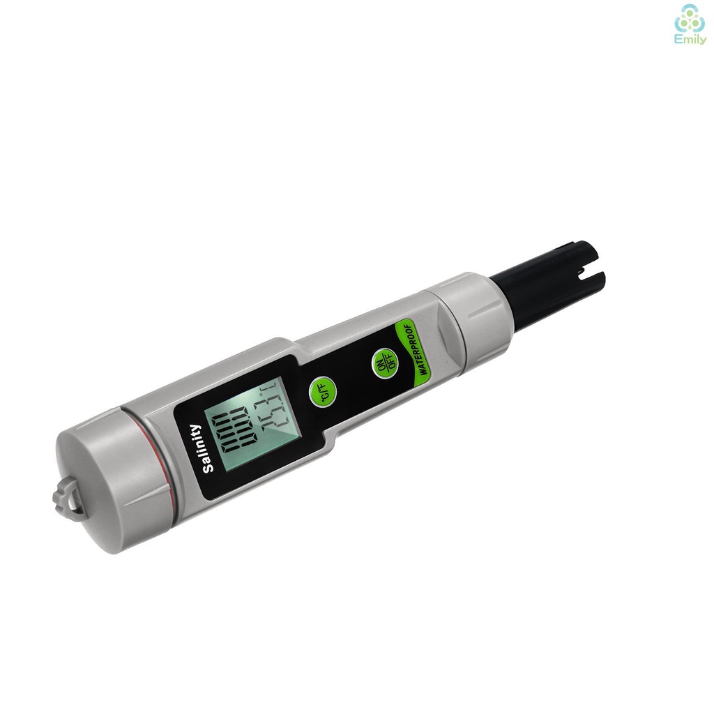 Bút Đo Nhiệt Độ Và Độ Mặn Của Nước 2 Trong 1 0~199.9pt - 50~70 C / F