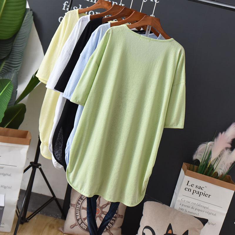 Áo Thun Hàn Quốc Plus Size Cho Nữ C9064 [40-150KG]