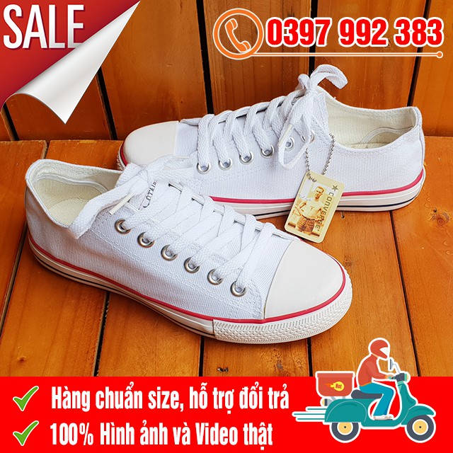 [MIỄN PHÍ SHIP] Giày Thể Thao CV Classic Trắng Nam Nữ | BigBuy360 - bigbuy360.vn