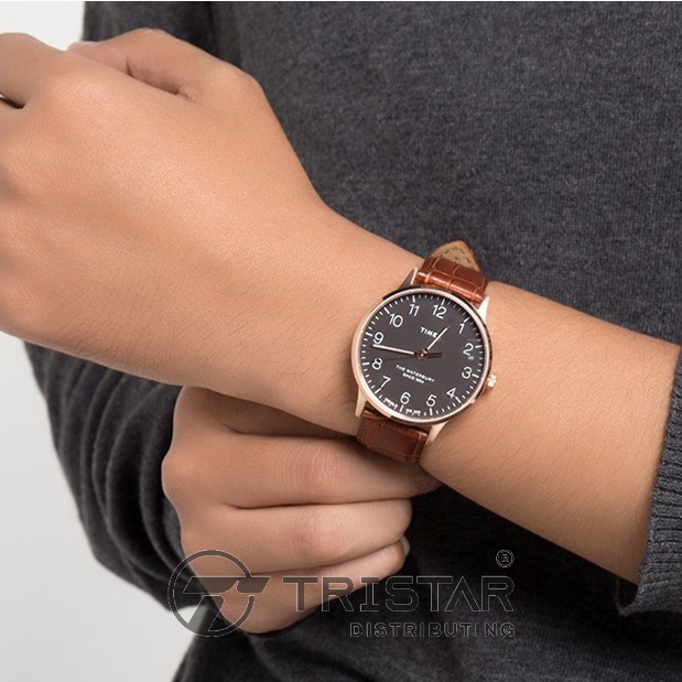 Đồng hồ Nam Timex Waterbury Classic 40mm - TW2R71400 Dây Da - Chính Hãng