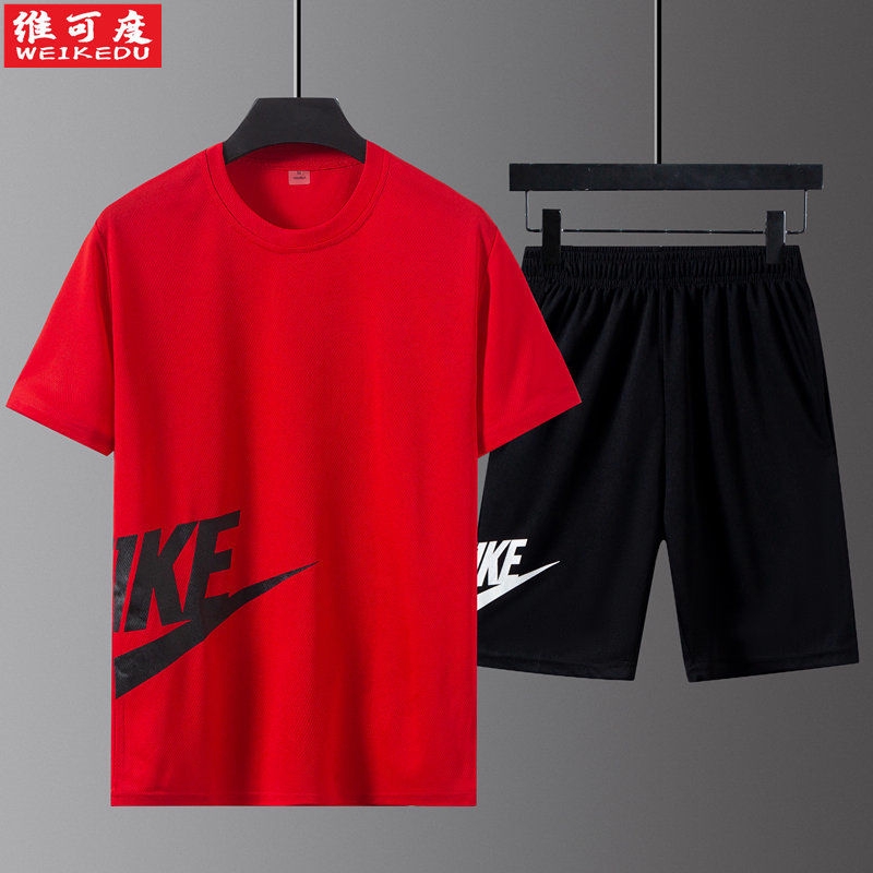 Set Đồ Thể Thao 2 Món Nike Thoáng Khí Nhanh Khô Cho Nam Giới