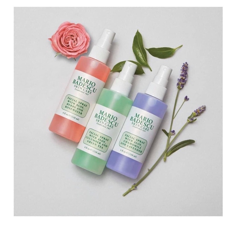 Toner xịt Mario Badescu