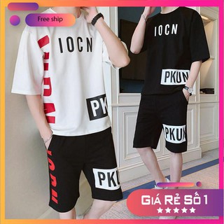 Bộ Quần Áo Nam ❤FREESHIP 99k❤ Bộ Nam Thể Thao Cộc Tay Icon