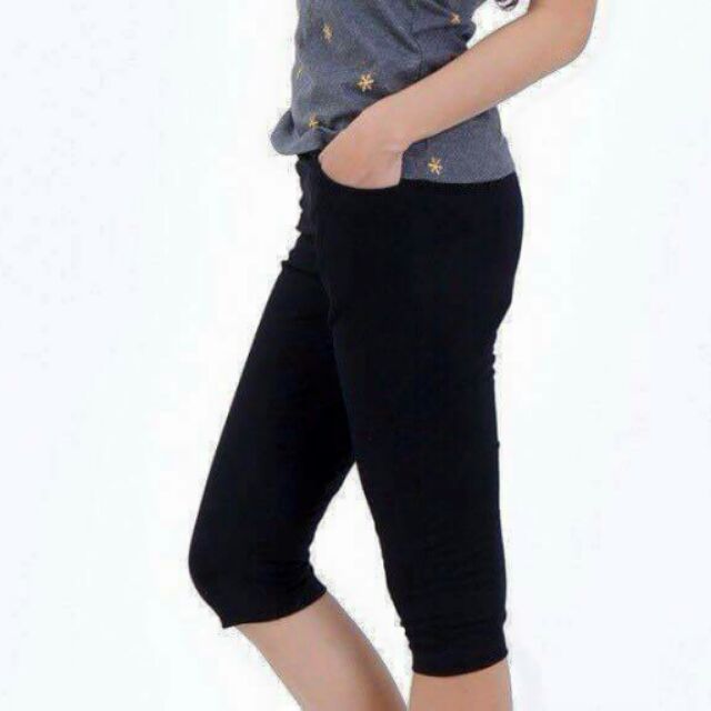Quần legging lửng