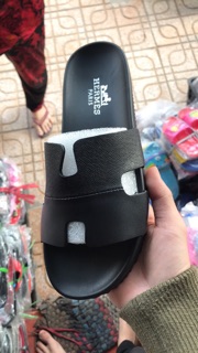 Dép nam quai H. Da bò xịn.