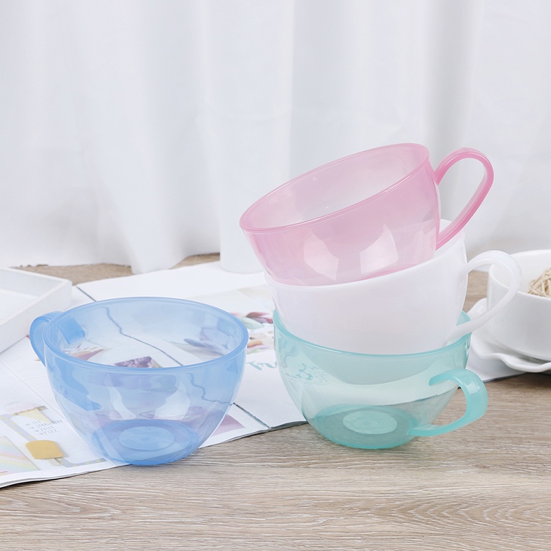 Tô Trộn Thức Ăn Bằng Nhựa Nhiều Màu Tùy Chọn 4 Màu Tiện Dụng Cho Nhà Bếp