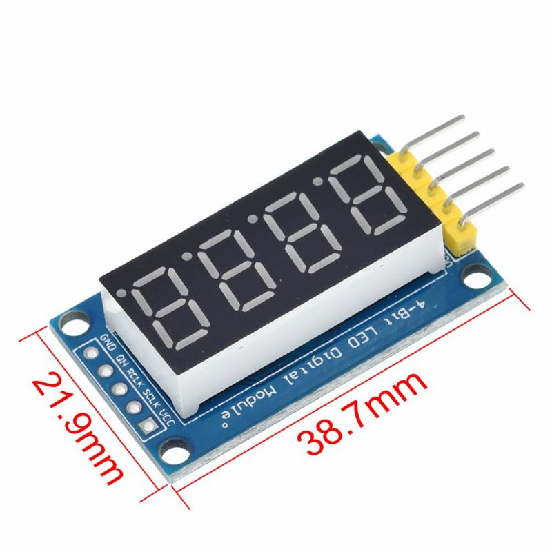 Mô đun hiển thị kỹ thuật số 4 bit dành cho Arduino 595 74hc595
