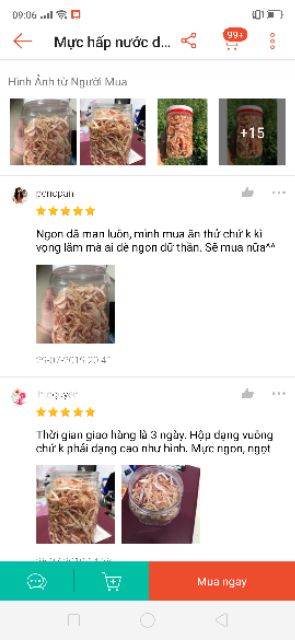 Mực hấp dừa túi 500gr loại 1 đặc sản Đà Nẵng cao cấp làm từ khô mực 1 nắng ngon