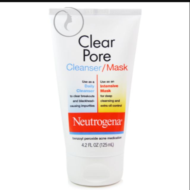 Sữa rửa mặt Neutrogena Clear Pore Cleanser-Mask 125ml
